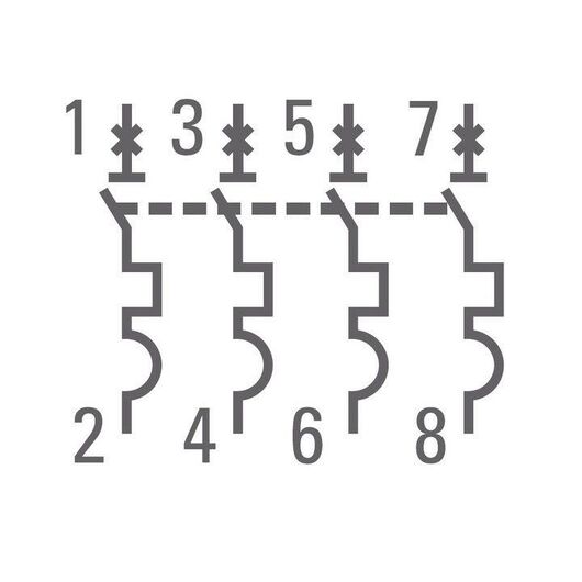 Выключатель автоматический модульный 4п C 16А 4.5кА ВА 47-63 PROxima EKF mcb4763-4-16C-pro, изображение 4 • Купить по низкой цене в интернет-магазине СМЭК