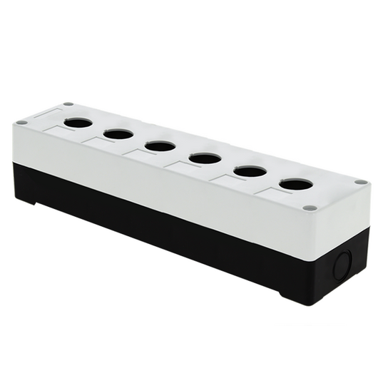 Корпус КП106 6 кнопок бел. EKF cpb-106-w, изображение 3 • Купить по низкой цене в интернет-магазине СМЭК