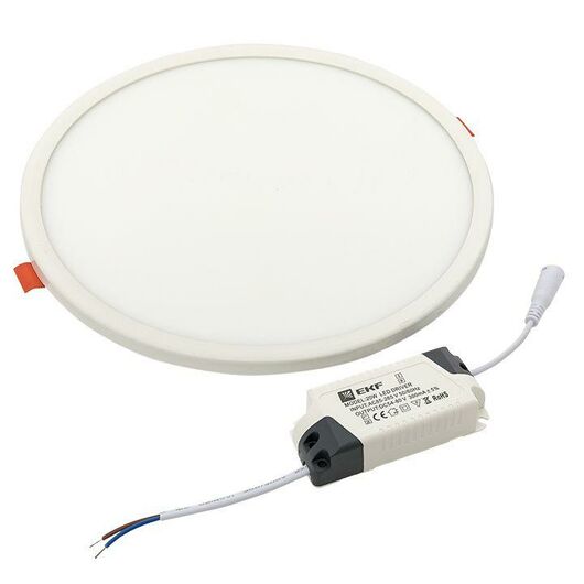 Светильник светодиодный ДВО 1009 20Вт 4000К IP20 встраив. Basic EKF DLL-1009-20-4000, изображение 12 • Купить по низкой цене в интернет-магазине СМЭК