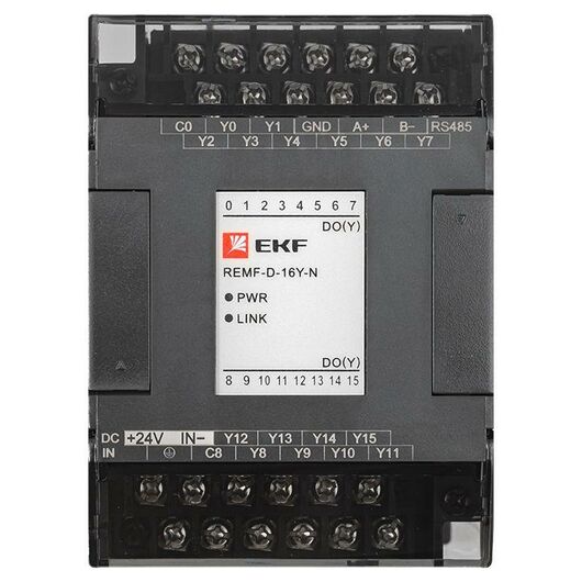 Модуль дискретного вывода REMF 16 N PRO-Logic EKF REMF-D-16Y-N, изображение 7 • Купить по низкой цене в интернет-магазине СМЭК