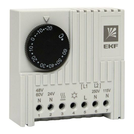 Термостат NO/NC (охлаждение/обогрев) на DIN-рейку 5-10А 230В IP20 PROxima EKF thermo-no-nc-din, изображение 2 • Купить по низкой цене в интернет-магазине СМЭК