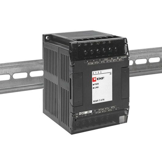 Модуль ввода термосопротивлений REMF 4 PRO-Logic EKF REMF-T-4TR, изображение 4 • Купить по низкой цене в интернет-магазине СМЭК