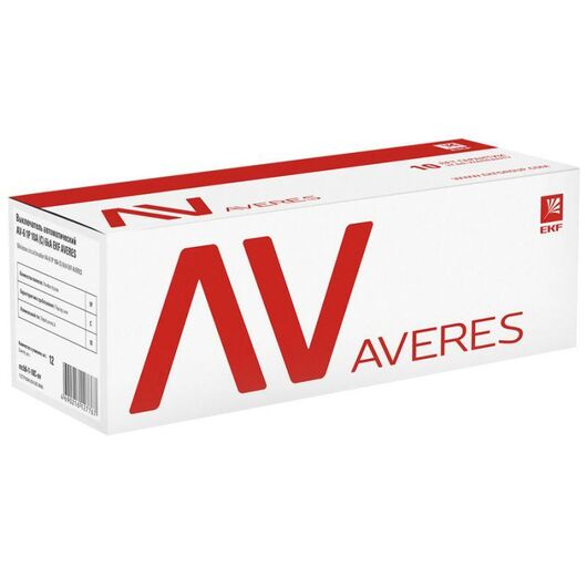 Выключатель автоматический модульный 2п C 50А 6кА AV-6 AVERES EKF mcb6-2-50C-av, изображение 3 • Купить по низкой цене в интернет-магазине СМЭК