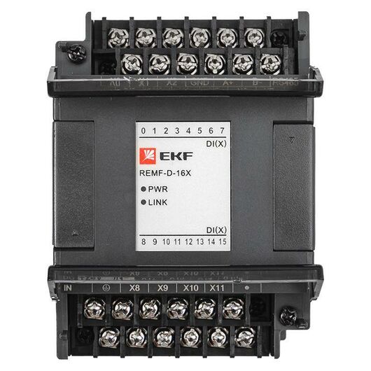 Модуль дискретного ввода REMF 16 PRO-Logic EKF REMF-D-16X, изображение 8 • Купить по низкой цене в интернет-магазине СМЭК
