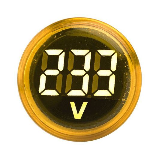 Индикатор значения напряжения ED16-22VD желт. PROxima EKF ed16-22vd-y, изображение 2 • Купить по низкой цене в интернет-магазине СМЭК