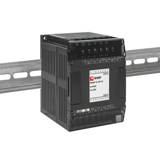 Модуль дискретного вывода REMF 16 PRO-Logic EKF REMF-D-16Y-R, изображение 4 • Купить по низкой цене в интернет-магазине СМЭК
