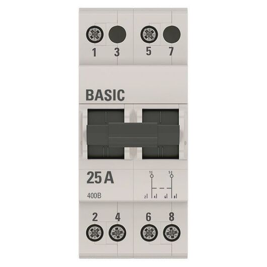 Переключатель трехпозиционный 2п 25А Basic EKF tps-2-25 • Купить по низкой цене в интернет-магазине СМЭК