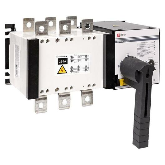 Устройство АВР ТСР1 3п 250А 230В PROxima EKF ats-tsr1-250A-3p-pro, изображение 2 • Купить по низкой цене в интернет-магазине СМЭК