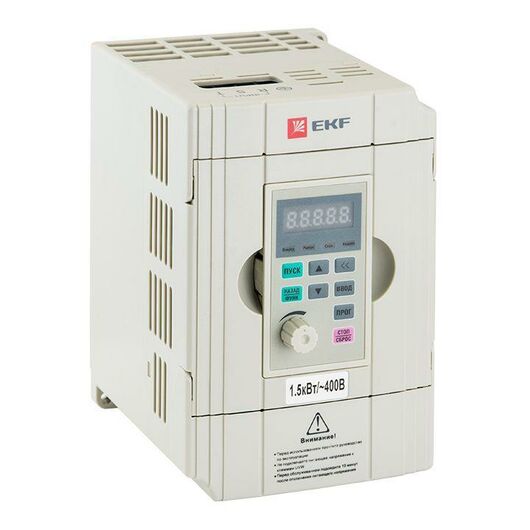 Преобразователь частоты 1.5/2.2кВт 3х400В VECTOR-100 PROxima EKF VT100-1R5-3B, изображение 2 • Купить по низкой цене в интернет-магазине СМЭК