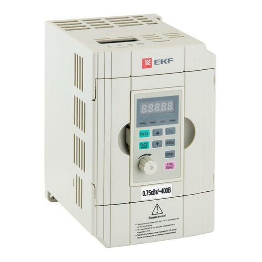 Преобразователь частоты 0.75/1.5кВт 3х400В VECTOR-100 PROxima EKF VT100-0R7-3B, изображение 2 • Купить по низкой цене в интернет-магазине СМЭК