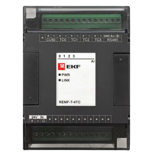 Модуль ввода термопар REMF 4 PRO-Logic EKF REMF-T-4TC, изображение 6 • Купить по низкой цене в интернет-магазине СМЭК