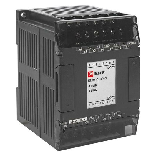 Модуль дискретного вывода REMF 16 N PRO-Logic EKF REMF-D-16Y-N, изображение 5 • Купить по низкой цене в интернет-магазине СМЭК