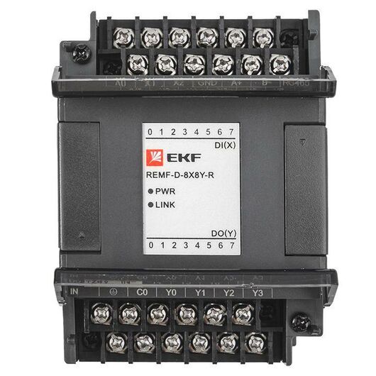 Модуль дискретного в/в REMF 8/8 PRO-Logic EKF REMF-D-8X8Y-R • Купить по низкой цене в интернет-магазине СМЭК
