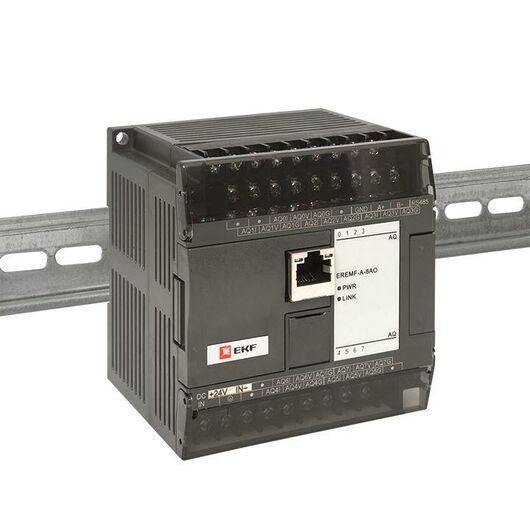 Модуль аналогового вывода EREMF 8 PRO-Logic EKF EREMF-A-8AO, изображение 10 • Купить по низкой цене в интернет-магазине СМЭК