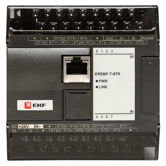 Модуль ввода термосопротивлений EREMF 8 PRO-Logic EKF EREMF-T-8TR • Купить по низкой цене в интернет-магазине СМЭК