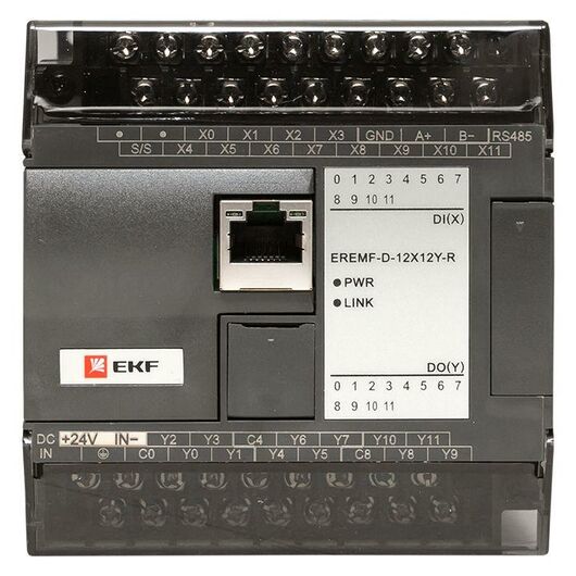 Модуль дискретного ввода/вывода EREMF 12/12 PRO-Logic EKF EREMF-D-12X12Y-R, изображение 10 • Купить по низкой цене в интернет-магазине СМЭК
