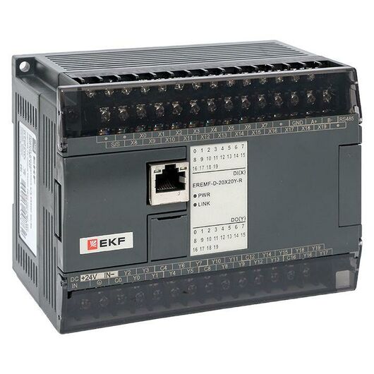 Модуль дискретного ввода/вывода EREMF 20/20 PRO-Logic EKF EREMF-D-20X20Y-R, изображение 2 • Купить по низкой цене в интернет-магазине СМЭК