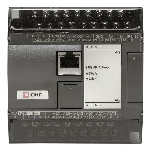 Модуль аналогового вывода EREMF 8 PRO-Logic EKF EREMF-A-8AO, изображение 11 • Купить по низкой цене в интернет-магазине СМЭК