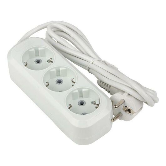 Удлинитель 3х3м с заземл. 16А IP20 Эксперт 3.5кВт ПВС 3х1 PROxima EKF UBA16-310-3-03, изображение 3 • Купить по низкой цене в интернет-магазине СМЭК