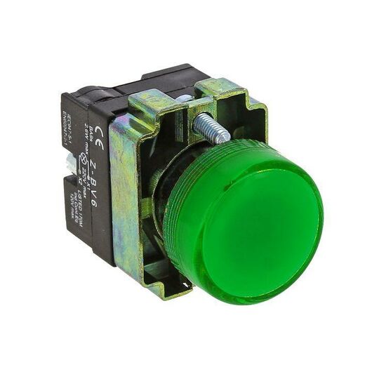 Лампа сигнальная BV63 зел. EKF xb2-bv63 • Купить по низкой цене в интернет-магазине СМЭК
