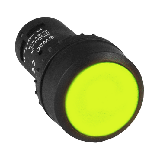 Кнопка SW2C-11 возвратная желт. NO+NC EKF sw2c-11s-y, изображение 3 • Купить по низкой цене в интернет-магазине СМЭК