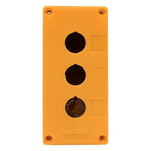 Корпус КП103 3 кнопки пластик. желт. EKF cpb-103-o, изображение 3 • Купить по низкой цене в интернет-магазине СМЭК