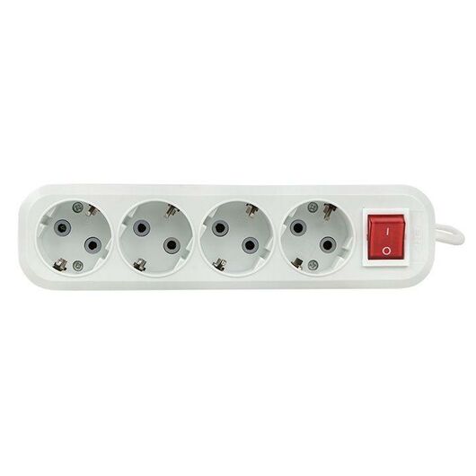 Удлинитель 4х5м с заземл. 16А IP20 Эксперт 3.5кВт ПВС 3х1 с выкл. PROxima EKF UBA16-310-4-05i, изображение 5 • Купить по низкой цене в интернет-магазине СМЭК
