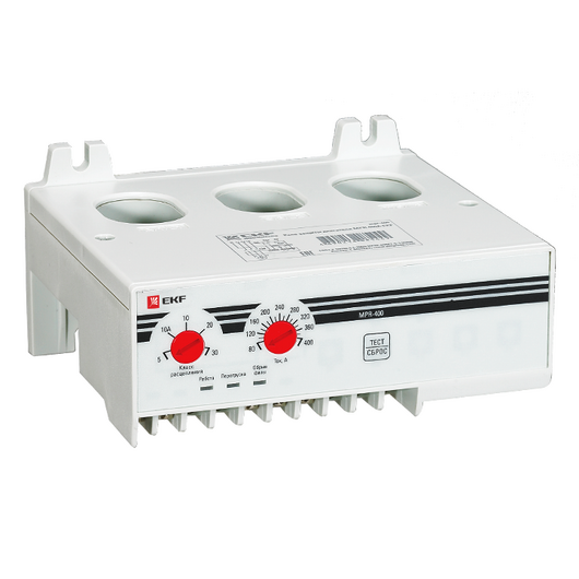 Реле защиты двигателя MPR 400А EKF mpr-400 • Купить по низкой цене в интернет-магазине СМЭК