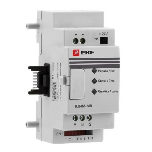 Модуль интерфейсный MODBUS RS 24В PRO-Relay PROxima EKF ILR-IM-24D • Купить по низкой цене в интернет-магазине СМЭК