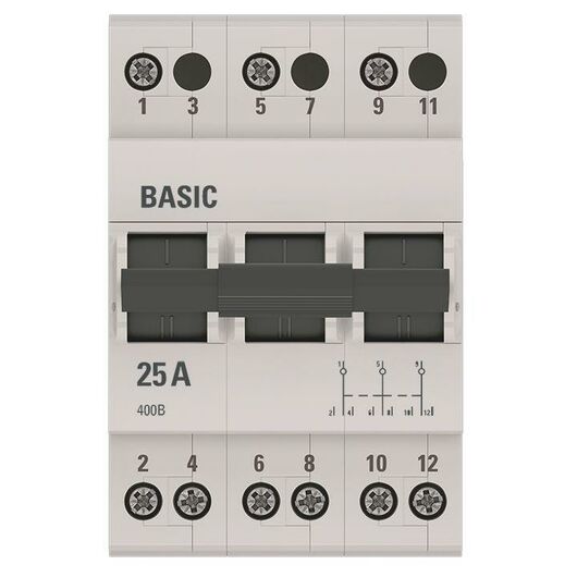 Переключатель трехпозиционный 3п 25А Basic EKF tps-3-25 • Купить по низкой цене в интернет-магазине СМЭК