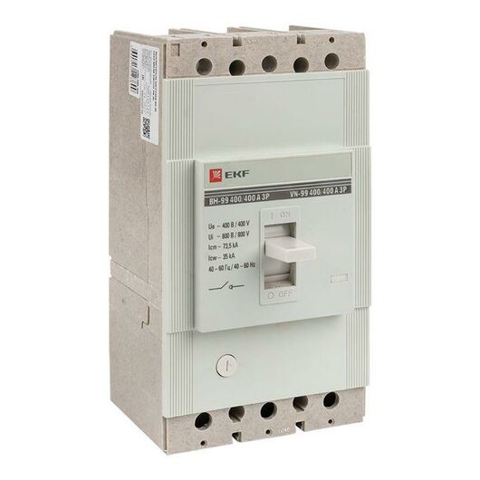 Выключатель нагрузки 3п ВН-99 400/400А EKF sl99-400-400, изображение 2 • Купить по низкой цене в интернет-магазине СМЭК