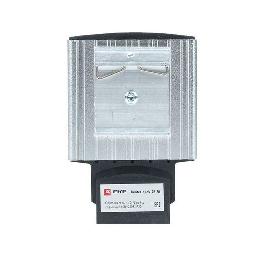 Обогреватель на DIN-рейку клеммный 45Вт 230В IP20 PROxima EKF heater-click-45-20 • Купить по низкой цене в интернет-магазине СМЭК