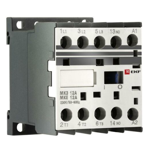 Миниконтактор МКЭ 12А 400В 1NO PROxima EKF Mctr-s-12-400, изображение 2 • Купить по низкой цене в интернет-магазине СМЭК