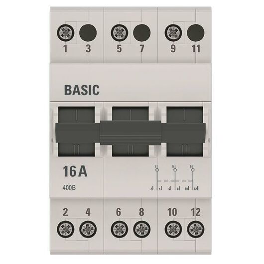 Переключатель трехпозиционный 3п 16А Basic EKF tps-3-16 • Купить по низкой цене в интернет-магазине СМЭК