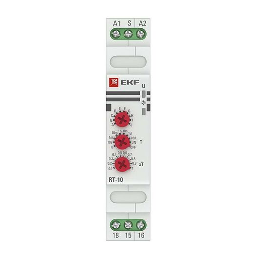 Реле времени RT-10 12-240В 10 устанавл. функц. PROxima EKF rt-10-12-240 • Купить по низкой цене в интернет-магазине СМЭК