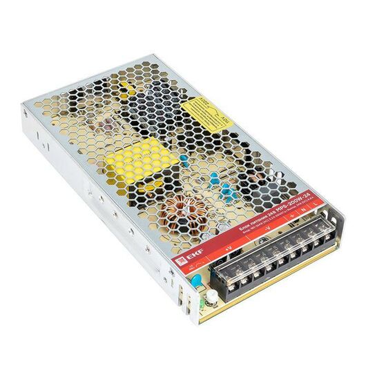 Блок питания 24В MPS-200W-24 PROxima EKF mps-200w-24, изображение 2 • Купить по низкой цене в интернет-магазине СМЭК