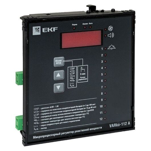 Регулятор реактивной мощности Varko-112a PROxima EKF varko-112a-pro, изображение 2 • Купить по низкой цене в интернет-магазине СМЭК