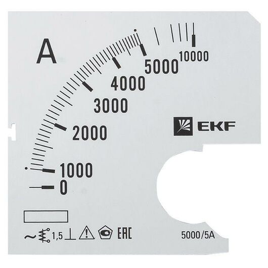 Шкала сменная для A721 5000/5А-1.5 PROxima EKF s-a721-5000 • Купить по низкой цене в интернет-магазине СМЭК