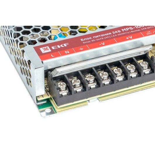 Блок питания 24В MPS-100W-24 PROxima EKF mps-100w-24, изображение 2 • Купить по низкой цене в интернет-магазине СМЭК