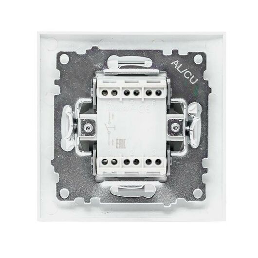 Кнопка звонка 1-кл. СП Валенсия 10А IP20 бел. PROxima EKF EWV10-026-10, изображение 2 • Купить по низкой цене в интернет-магазине СМЭК