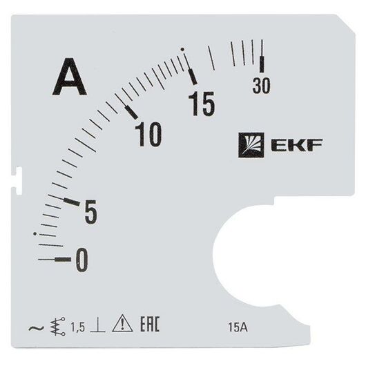 Шкала сменная для A961 15/5А-1.5 PROxima EKF s-a961-15 • Купить по низкой цене в интернет-магазине СМЭК
