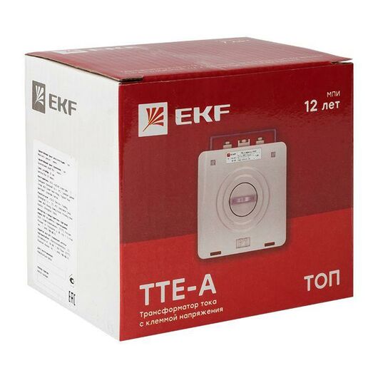 Трансформатор тока ТТЕ-А 400/5А кл. точн. 0.5 с клеммой напряжения PROxima EKF tte-S-400, изображение 2 • Купить по низкой цене в интернет-магазине СМЭК