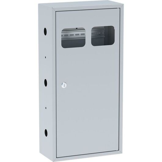 Щит ЯУР на 2 счетчика с двумя DIN-рейками (600х300х150) Basic EKF uerm-din-600-2, изображение 2 • Купить по низкой цене в интернет-магазине СМЭК