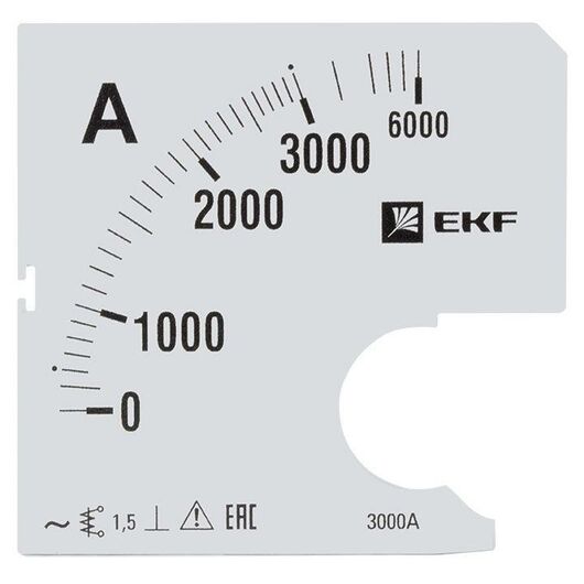 Шкала сменная для A961 3000/5А-1.5 PROxima EKF s-a961-3000 • Купить по низкой цене в интернет-магазине СМЭК