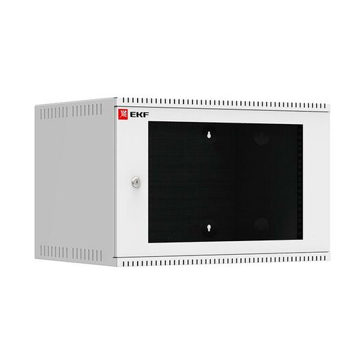 Шкаф телекоммуникационный Astra 6U (600х550) настенный дверь стекло PROxima EKF ITB6G550 • Купить по низкой цене в интернет-магазине СМЭК