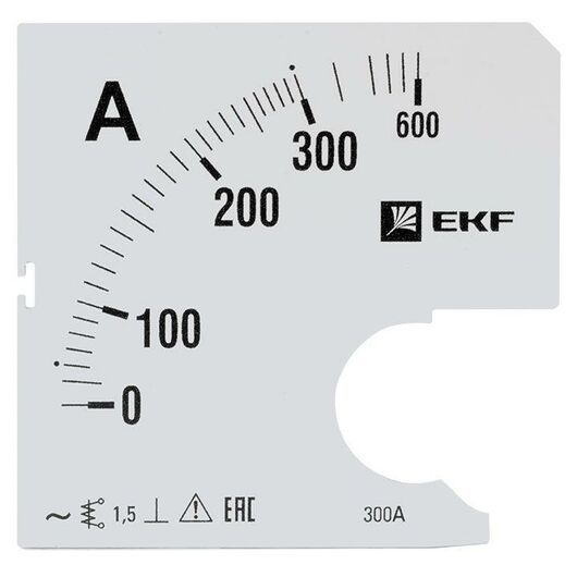Шкала сменная для A961 300/5А-1.5 PROxima EKF s-a961-300 • Купить по низкой цене в интернет-магазине СМЭК