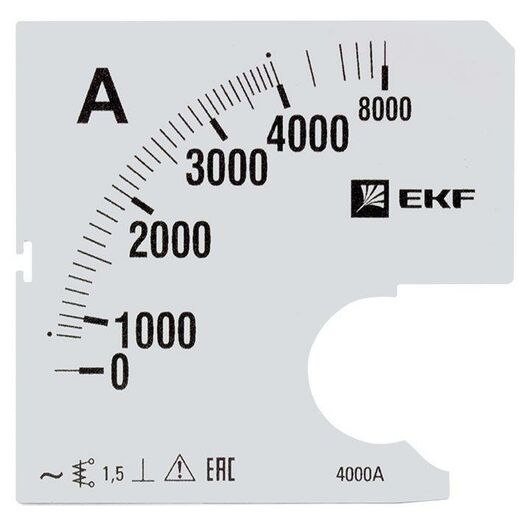 Шкала сменная для A961 4000/5А-1.5 PROxima EKF s-a961-4000 • Купить по низкой цене в интернет-магазине СМЭК