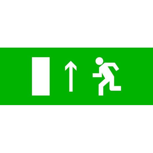 Пиктограмма "Направление прямо" 320х120мм (для EXIT SAFEWAY-40) EKF pkal-01-05 • Купить по низкой цене в интернет-магазине СМЭК