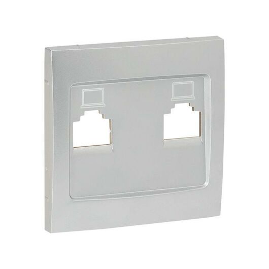 Панель лицевая Валенсия для розетки 1-м RJ-45 сталь PROxima EKF ESK01-L-035-30, изображение 2 • Купить по низкой цене в интернет-магазине СМЭК