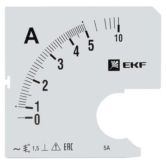 Шкала сменная для A961 5/5А-1.5 PROxima EKF s-a961-5 • Купить по низкой цене в интернет-магазине СМЭК